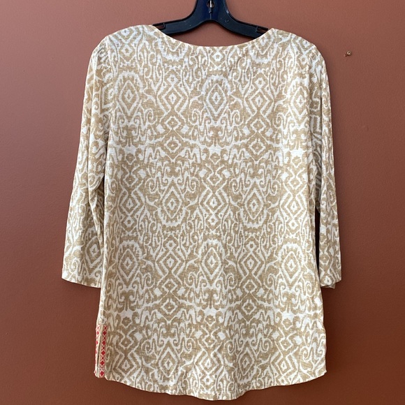 Lucky brand ladies tunic made with love in India. Size small. - Picture 2 of 6